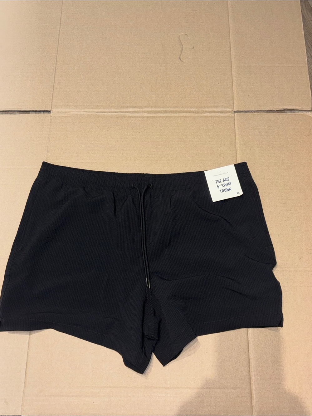 Abercrombie Women's Black Swim Trunks -